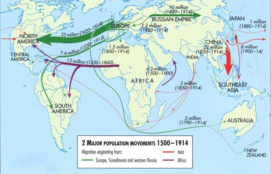 Empires World Map 1500